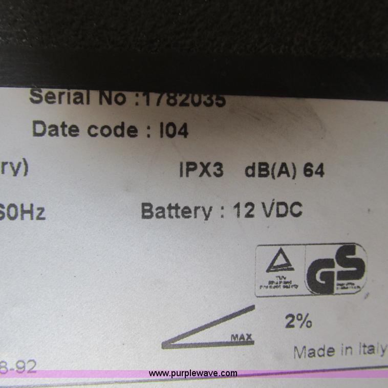 image for item BG9197 Advance Terra 12813 self-propelled floor sweeper