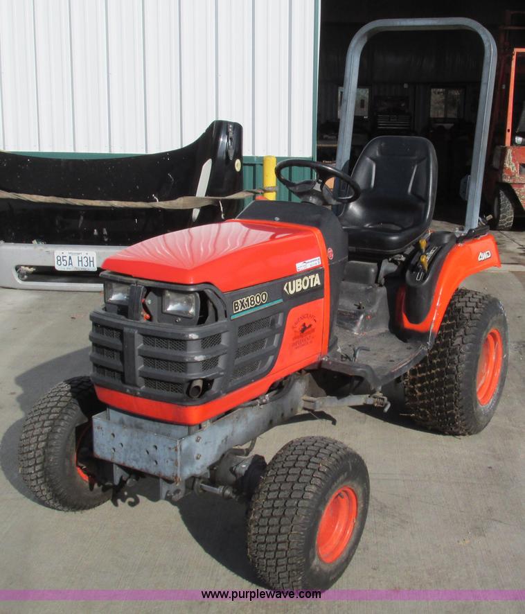 image for item BG9199 2003 Kubota BX1800 MFWD tractor
