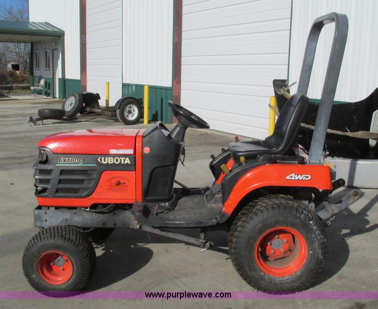 image for item BG9199 2003 Kubota BX1800 MFWD tractor
