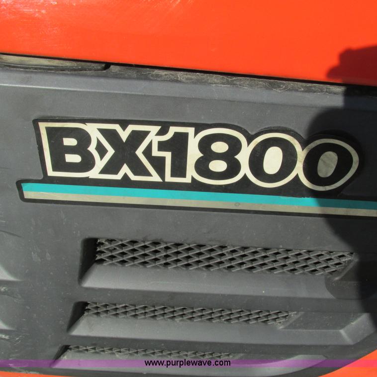 image for item BG9199 2003 Kubota BX1800 MFWD tractor