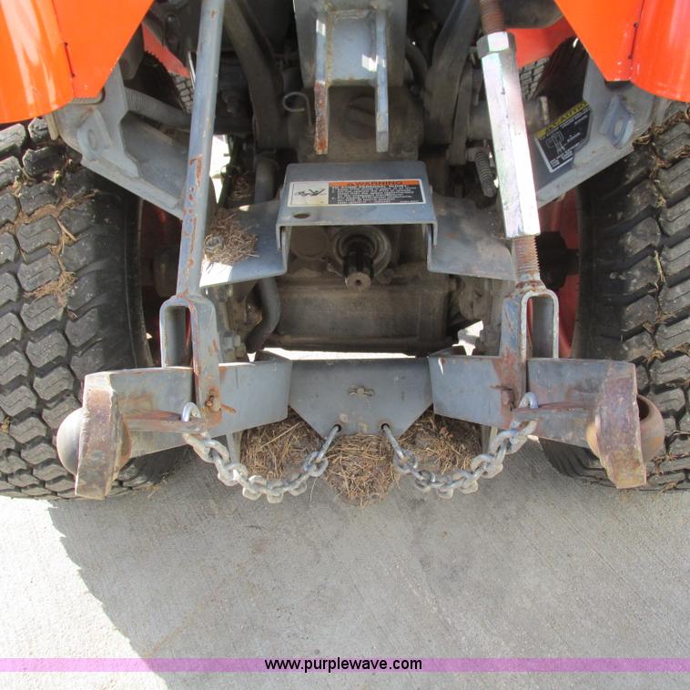 image for item BG9199 2003 Kubota BX1800 MFWD tractor