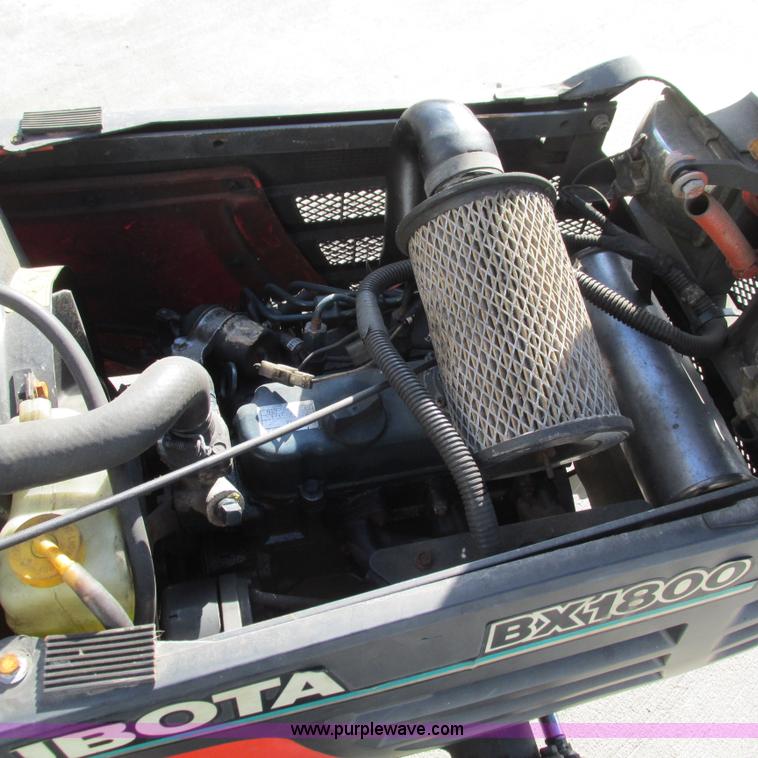 image for item BG9199 2003 Kubota BX1800 MFWD tractor