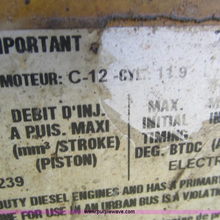 image for item BG9213 Caterpillar C12 diesel engine