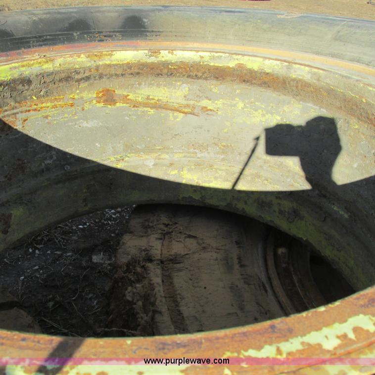 image for item BG9215 (4) 18.00-33 tires and wheels