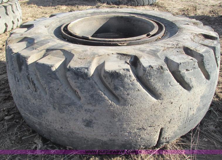 image for item BG9218 Firestone 29.5-29 tire and wheel