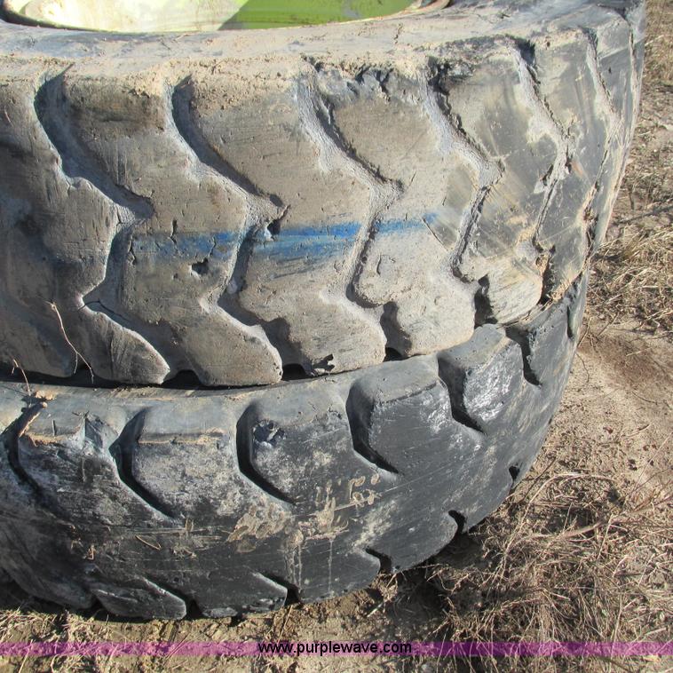 image for item BG9221 (4) 18.00-33 tires and wheels