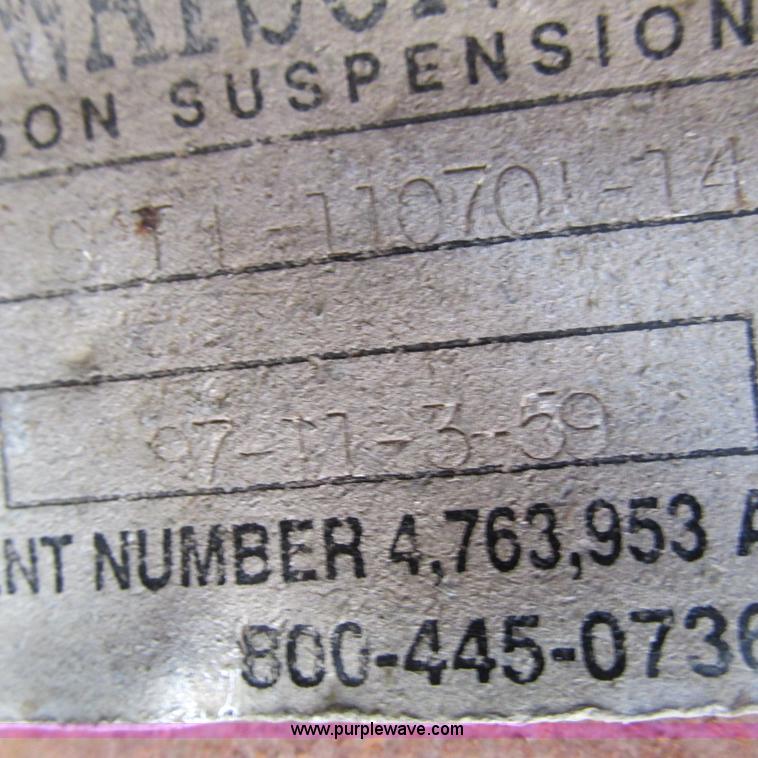 image for item BG9225 Watson-Chalin tag axle