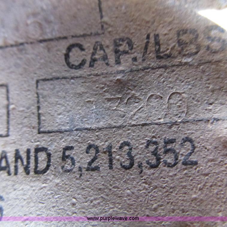 image for item BG9225 Watson-Chalin tag axle