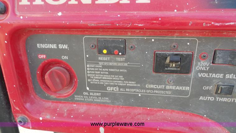 image for item BL9262 Honda EB5000X generator