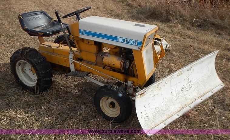 image for item BN9090 Cub Cadet 72 lawn mower