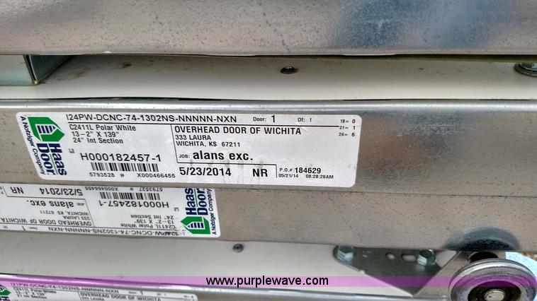 image for item BR9399 Haas overhead door