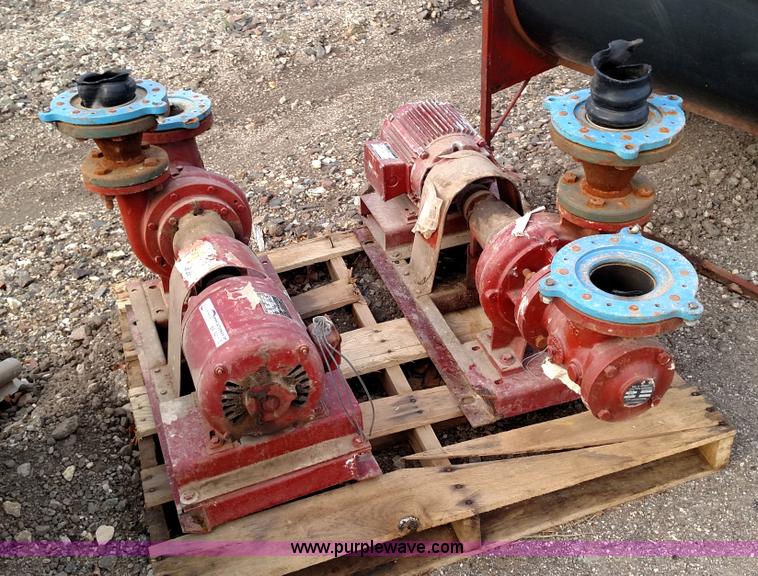 image for item BR9401 (2) Bell & Gossett 1510 pumps