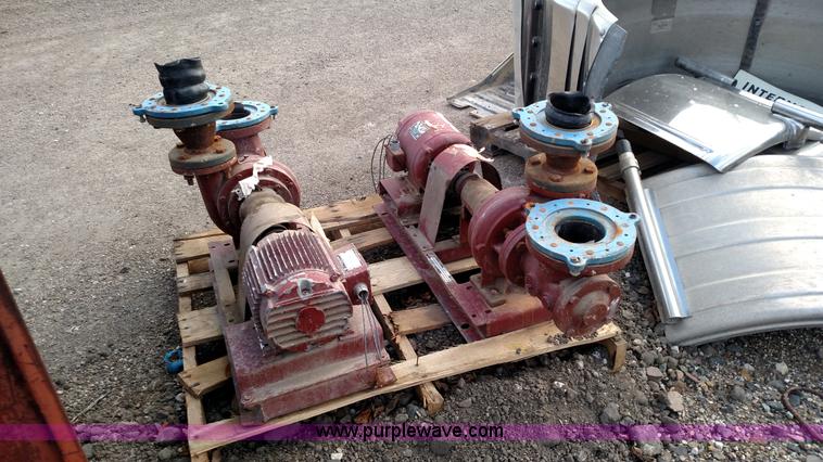 image for item BR9401 (2) Bell & Gossett 1510 pumps