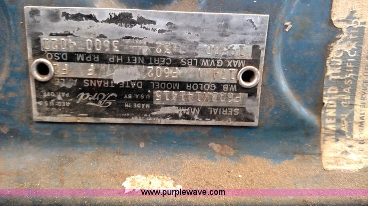 image for item BR9435 1961 Ford F600 grain truck