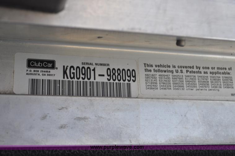 image for item G7047 Club Car golf cart