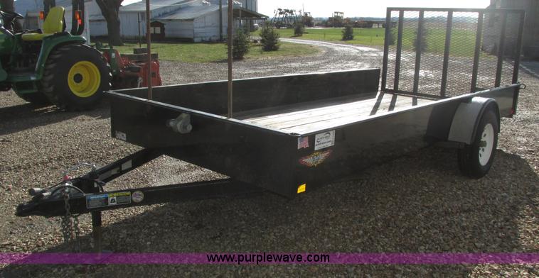 image for item H1006 2014 H&H utility trailer