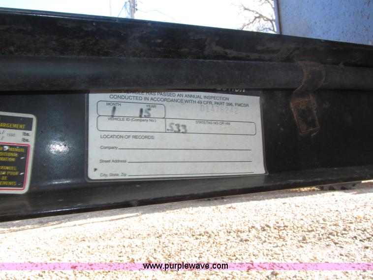 image for item H1006 2014 H&H utility trailer