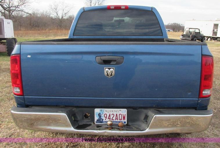image for item I1826 2005 Dodge Ram 1500 Quad Cab pickup truck