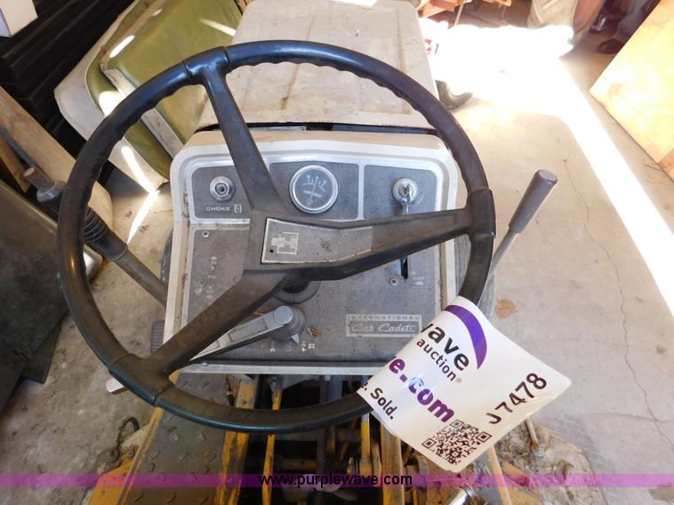 image for item J7478 Cub Cadet 149 lawn mower