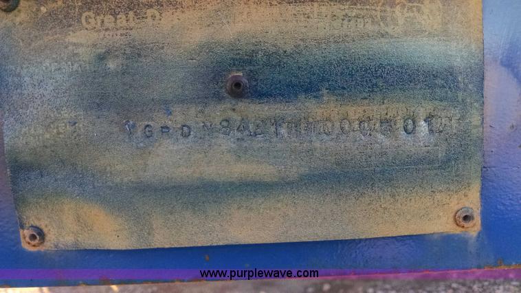 image for item K1219 1981 Great Dane drop deck trailer