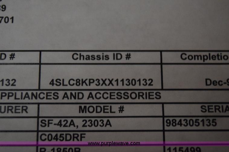 image for item K4987 1999 Magnum Contessa Beaver RV