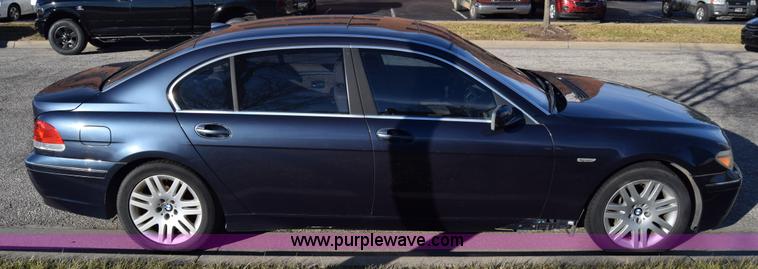 image for item K4988 2002 BMW 745Li