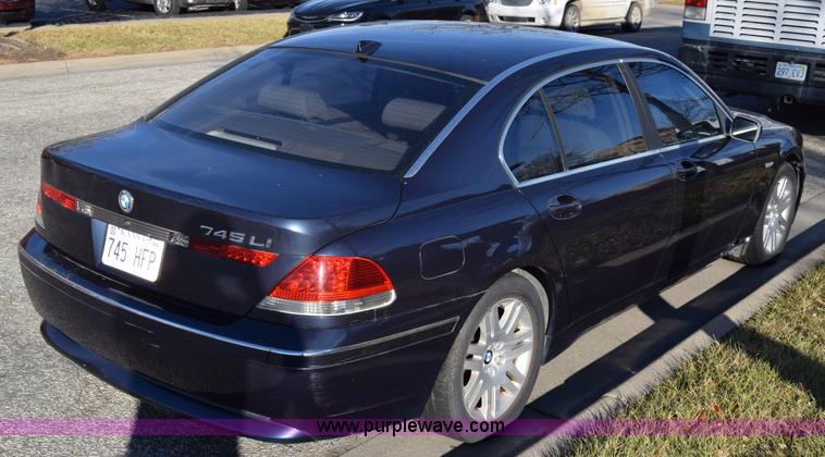 image for item K4988 2002 BMW 745Li