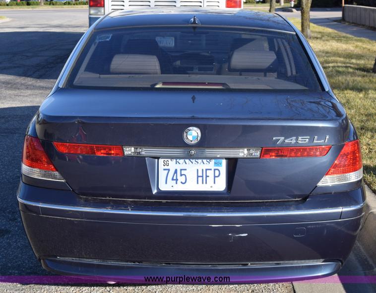 image for item K4988 2002 BMW 745Li