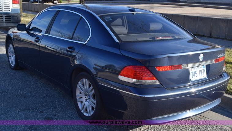 image for item K4988 2002 BMW 745Li
