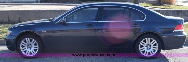 image for item K4988 2002 BMW 745Li