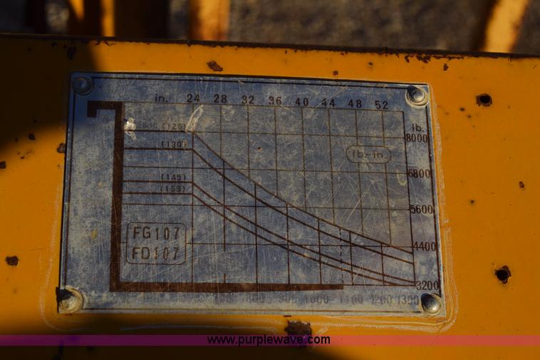 image for item K4997 Datsun FG107 forklift