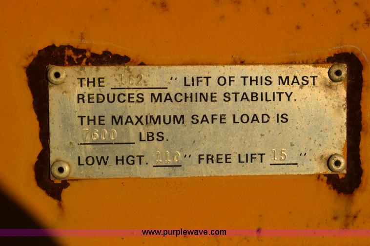 image for item K4997 Datsun FG107 forklift