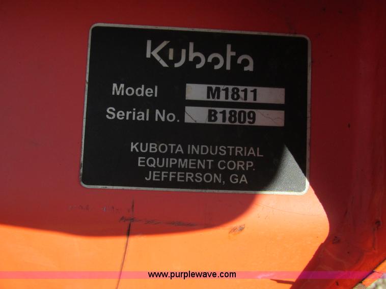 image for item K5207 2008 Kubota M7040D MFWD tractor