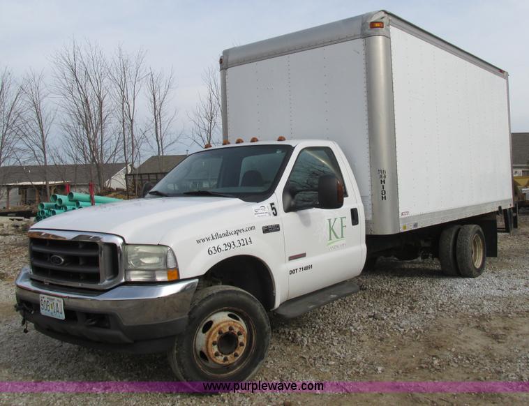image for item K5234 2004 Ford F550 XLT box truck