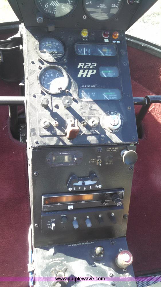 image for item K5250 1981 Robinson R22HP helicopter