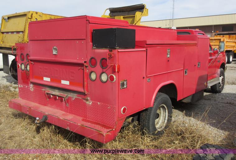 image for item K5257 1996 Ford F450 Super Duty utility truck