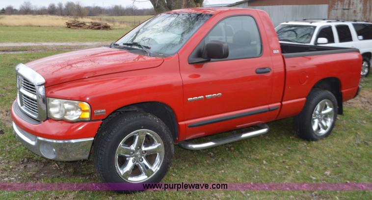 image for item K5270 2002 Dodge Ram 1500 pickup truck