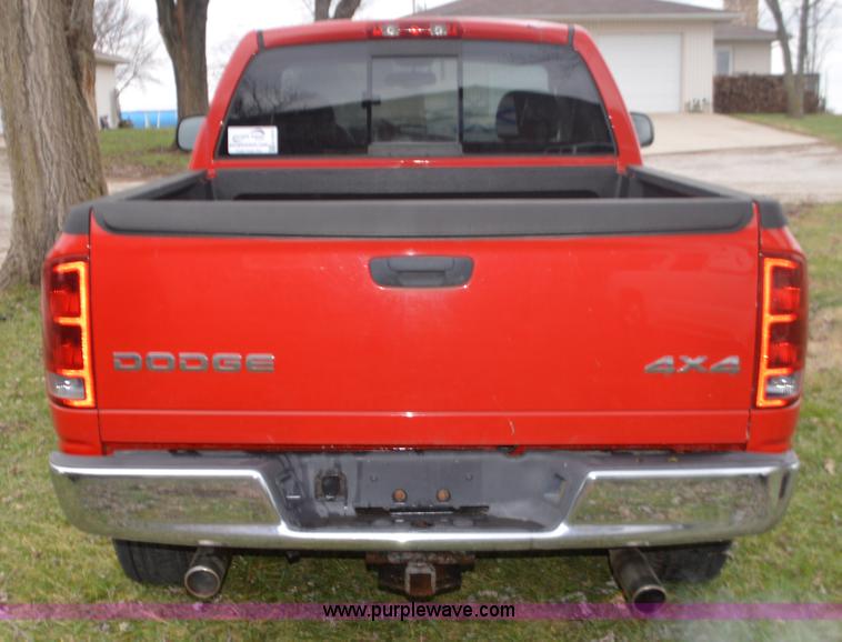 image for item K5270 2002 Dodge Ram 1500 pickup truck