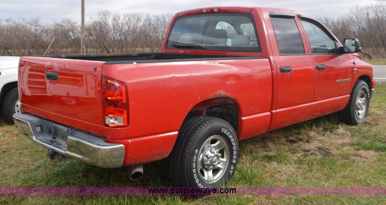 image for item K5274 2006 Dodge Ram 2500 Quad Cab pickup truck