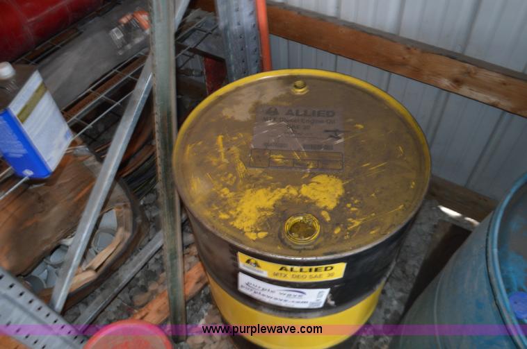 image for item K5279 55 gallon drum of allied MTX diesel engine oil