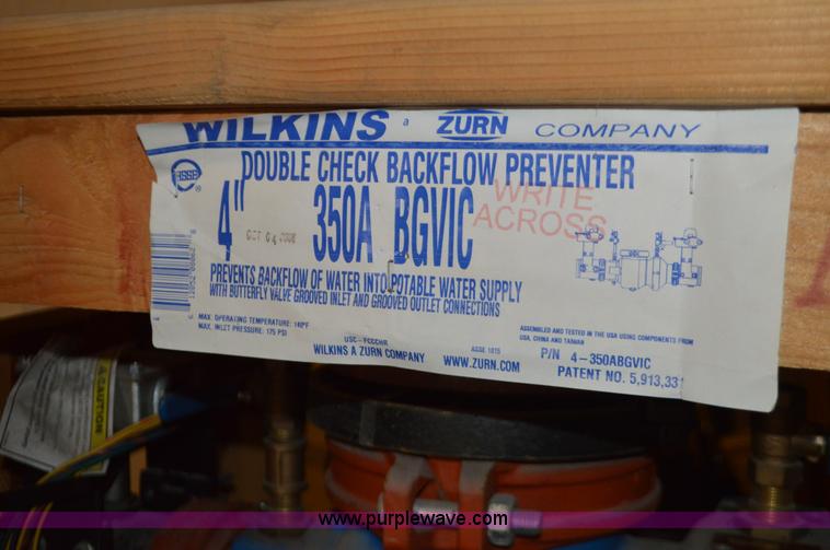 image for item K5285 Wilkins double check back flow preventer