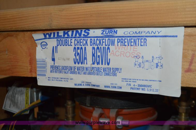 image for item K5285 Wilkins double check back flow preventer