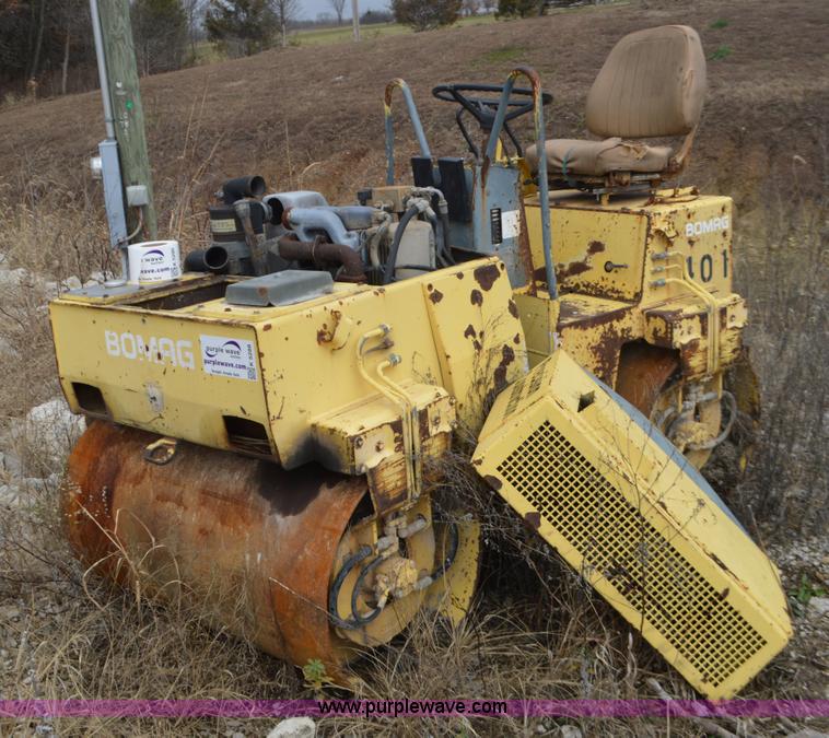 image for item K5288 1990 Bomag BW120AD double drum roller