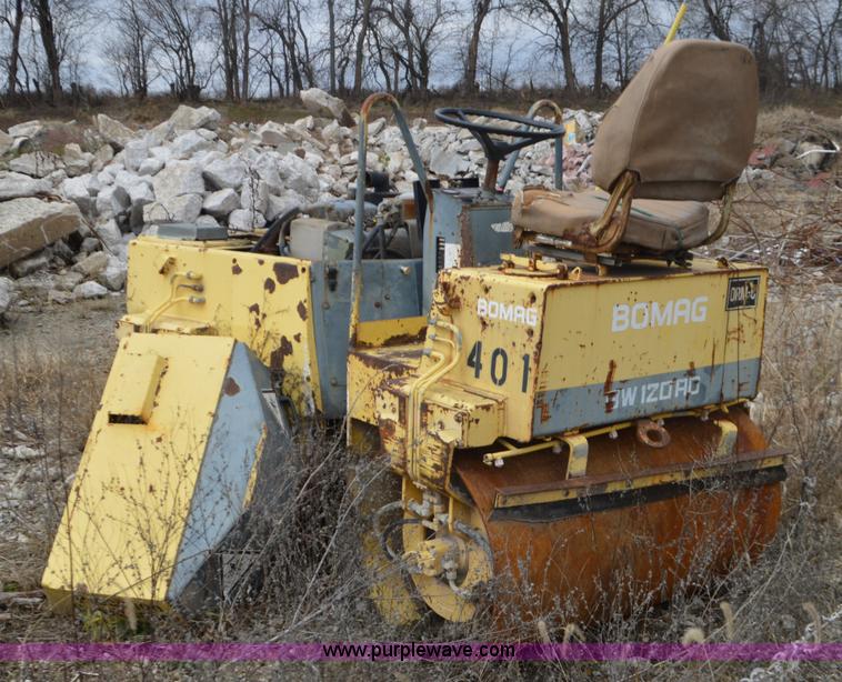 image for item K5288 1990 Bomag BW120AD double drum roller