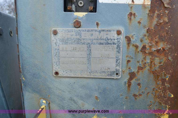 image for item K5288 1990 Bomag BW120AD double drum roller