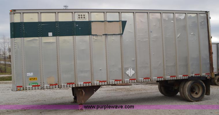 image for item K5295 1986 Pines dry van trailer