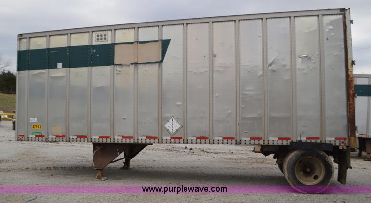 image for item K5295 1986 Pines dry van trailer