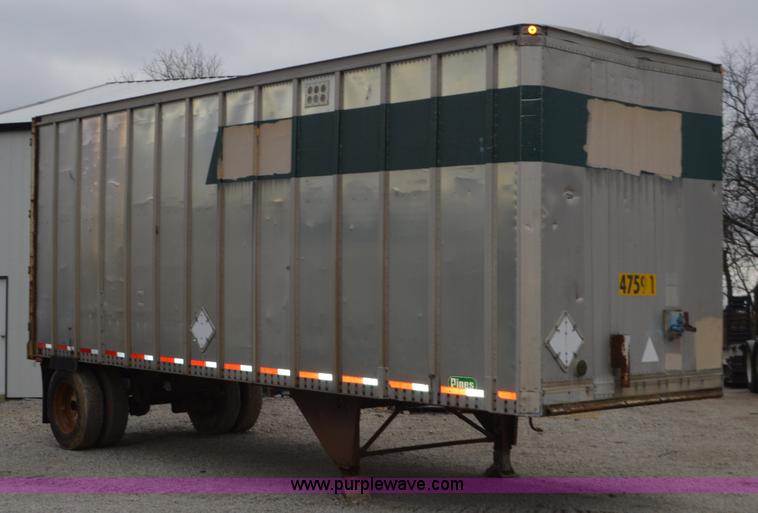 image for item K5295 1986 Pines dry van trailer