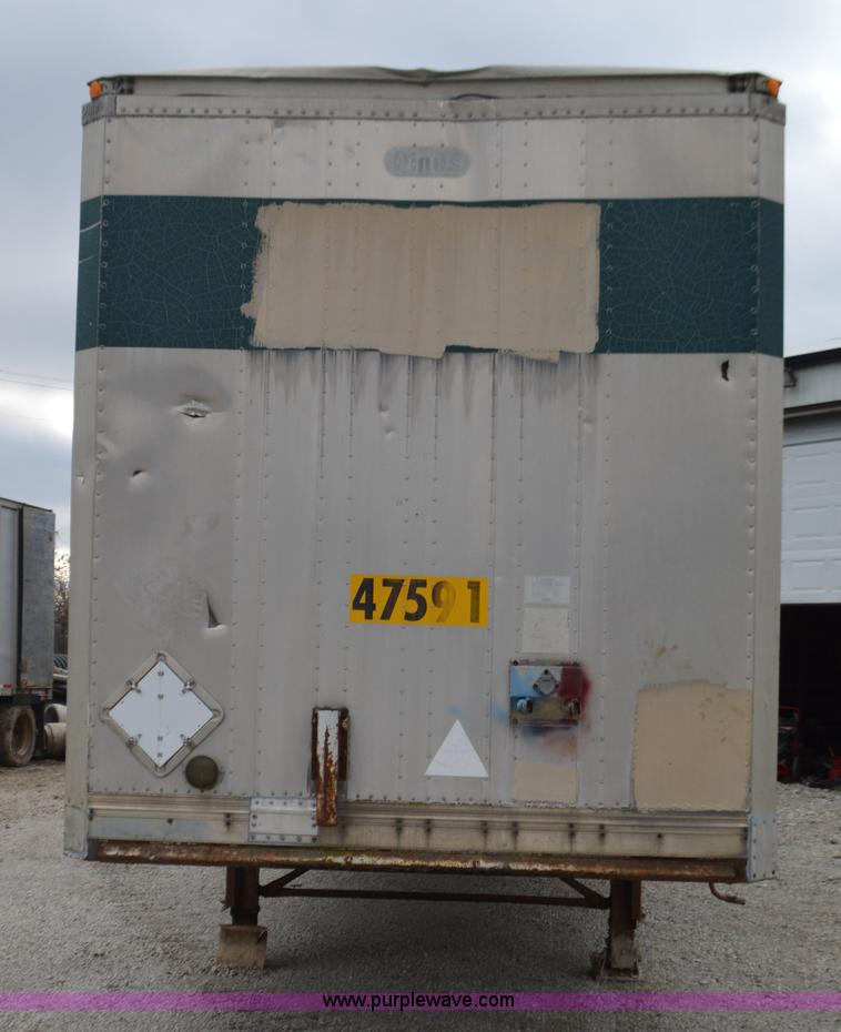 image for item K5295 1986 Pines dry van trailer