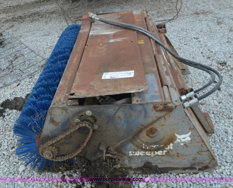 image for item K5296 Bobcat skid steer sweeper